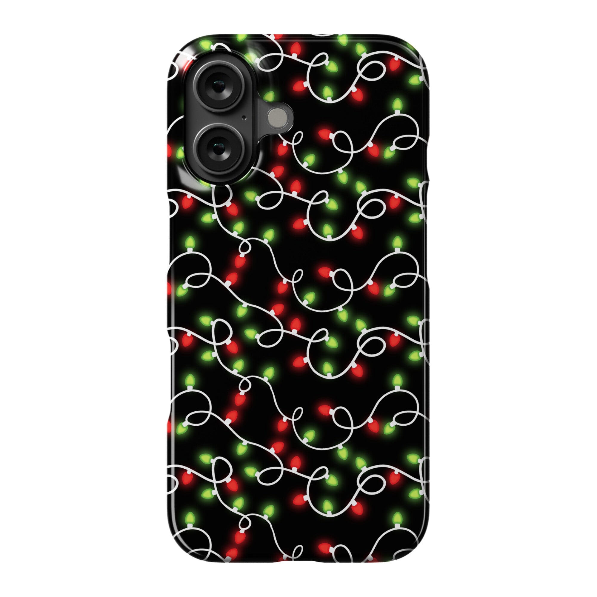 Christmas Lights Pattern Phone Case